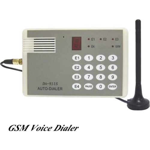 GSM Voice Dialer SIM Card 850/900/1800/1900MHz Emergency Calling Terminal Use Alarm System Smart Home Alarm Detector
