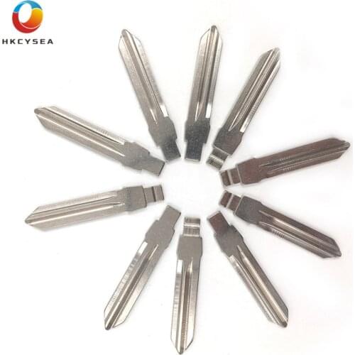 HKCYSEA 10 pcs/lot Metal Blank Uncut Flip KD Remote Key Blade Type #87 for Buick LaCrosse Original Blade