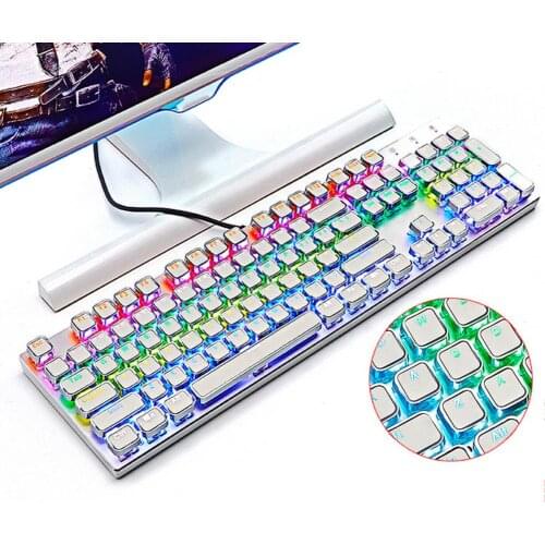 104Pcs keycap Height Profile PBT Profile Replacement Tool for Cherry mx Switch Mechanical Keyboard Cross Shaft