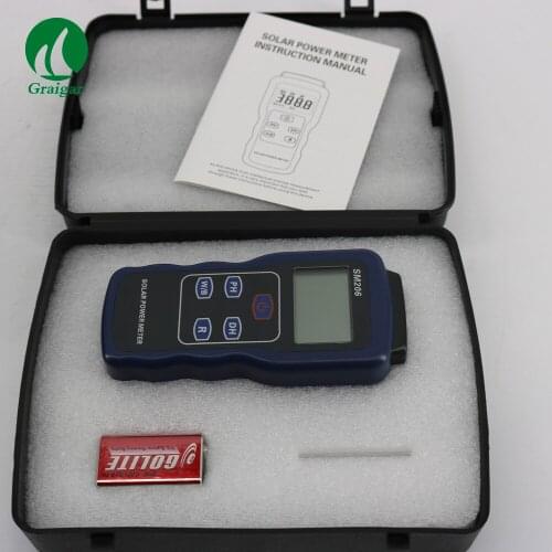 Solar Power Meter SM206 for solar research and solar radiation measurement