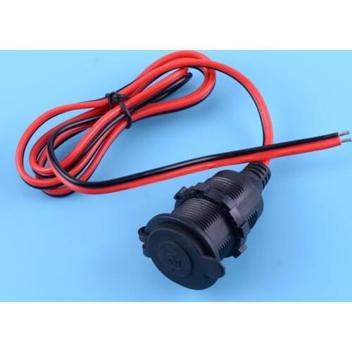 DWCX 12V DC Female Car Cigarette Lighter Socket Plug Connector Adapter Cable