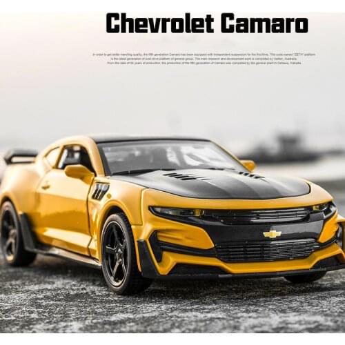 1:32 Diecasts & Toy Vehicles Chevrolet Camaro Toy Car Model Collection Alloy Car Toys For Children Christmas Gift машинки