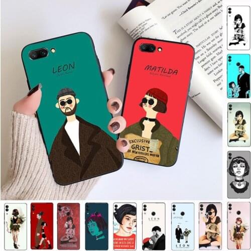 Leon Matilda Natalie Portman Phone Case For huawei honor 10 10i 10lite 8c 8A 8X 9 9A 9lite 20 20s 20i 20lite mate20 Coque Shell