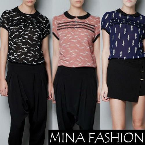 Женские футболки с коротким рукавом MINAKOLIFE China At AliExpress