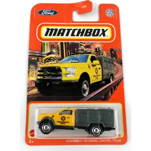 2021 Matchbox Cars 2010 FORD F-150 ANIMAL CONTROL TRUCK 1/64 Metal Diecast Collection Alloy Model Car Toys
