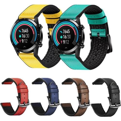 Band For Samsung Gear S3 Classic/Frontier Starp Leather Smart Watch Strap for Samsung Galaxy Watch 46mm Bracelet Wristband