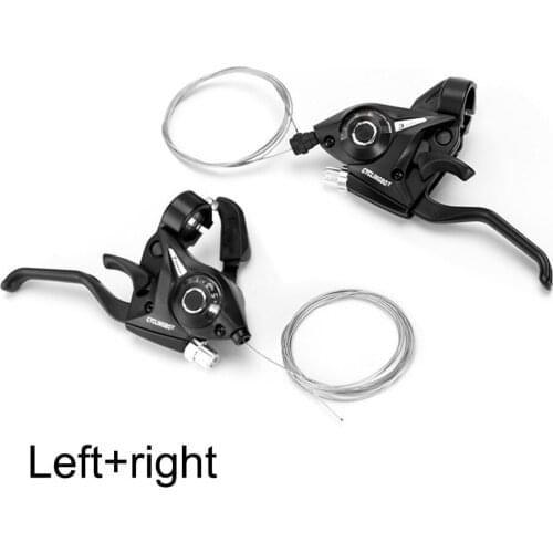 Road Bike Transmission 3S 7Speed Mountain MTB Bicycle Gear Shifters Brake Lever Left Right Transmission Cycling Parts Accessory