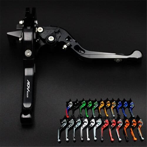 HOW tide with logo adv 150 Parking Levers For Honda ADV150 ADV 150 2019 2020 CNC Motorcycle Adjust Foldable Brake Clutch Levers