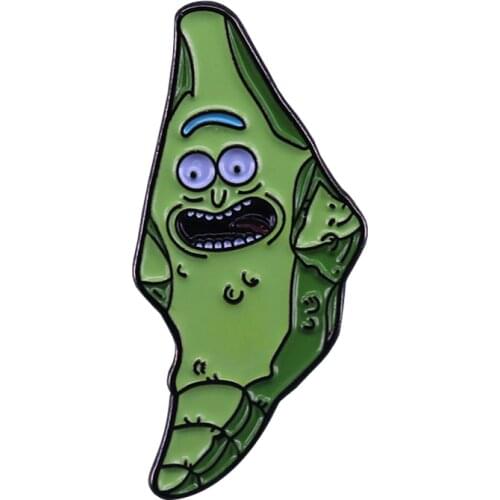 Funny Pickle pin ladies childrens jewelry fans cartoon collection