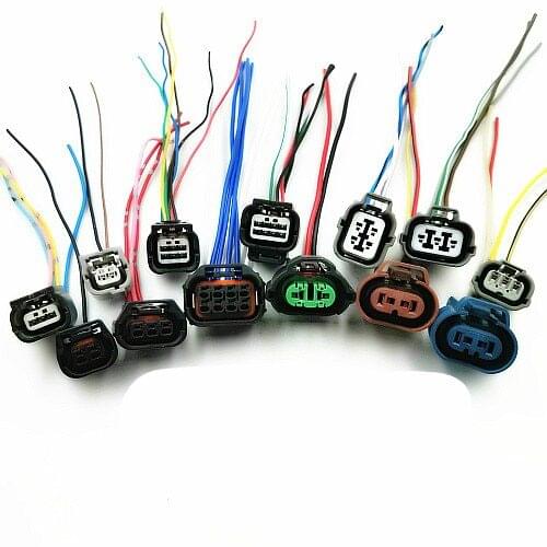 1pc for Honda Civic Accord city crider Fit AVANCIER vezel headlight fog lamp turn signal daytime running light plug cable wire