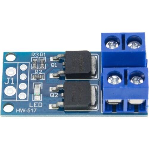 15A 400W MOS FET Trigger Switch Drive Module PWM Regulator Control Panel