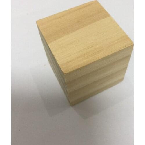 16Pcs wood toy wooden cubes wooden toys square unfinished wood blocks