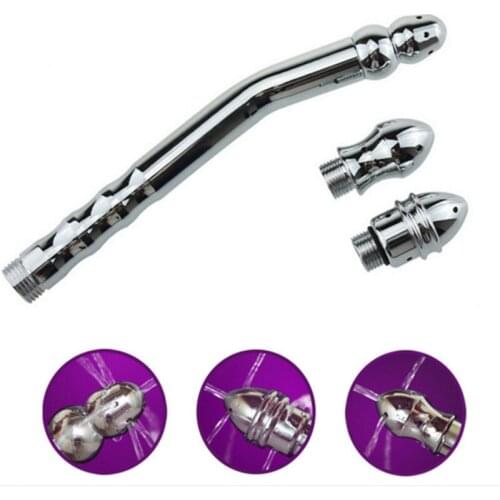 3 Head Anal Cleaner Enema Anus Cleaning Vaginal Washing Nozzle Toilet Bidet Faucets Adult Products Sex Toys For Women And Men