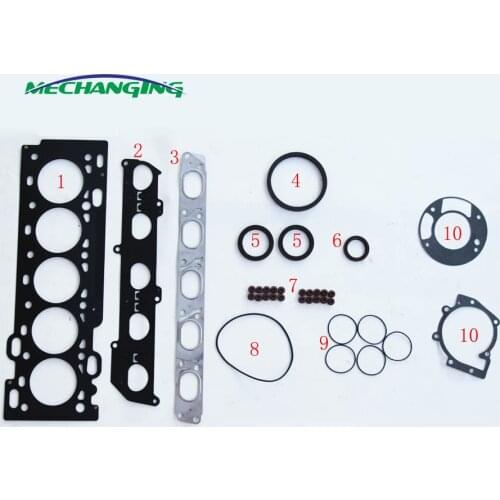 B5254T3 B5254T6 For VOLVO S40 S80 C30 T5 HYDA HUWA METAL Full Set Overhaul Package Auto Parts Engine Gasket 50284000