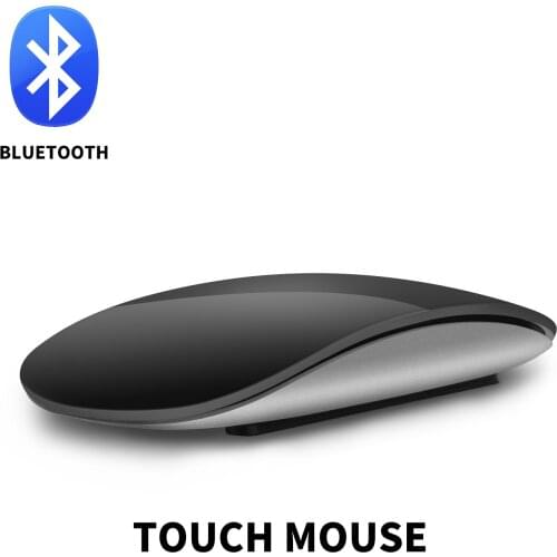 Bluetooth Wireless Arc Touch Magic Mouse Ergonomic Ultra Thin Mouse Optical 1600 DPI Mause For Ipad Apple Macbook Mice