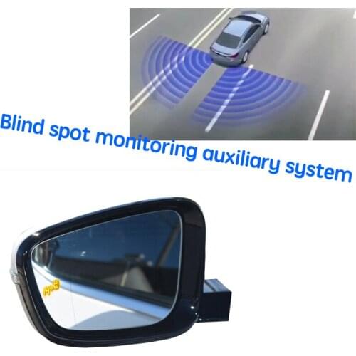 Car BSD BSM BSA Blind Area Spot Warning Drive Mirror Rear Radar Detection System For BMW 5 G30 G31 G38 2017~2019