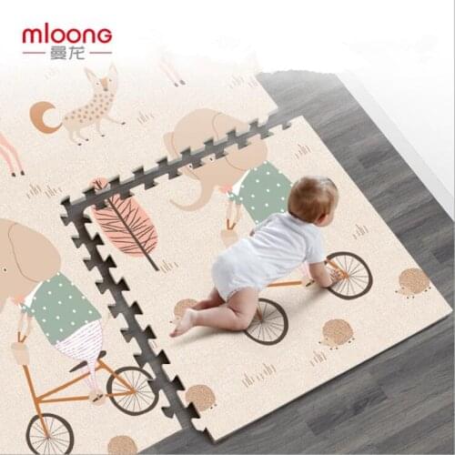 New XPE Baby Crawling Mat 60*60*2CM/6pcs Thick 2CM Baby Children Foam Mat Game Pad Environmental Protection Custom High Quality