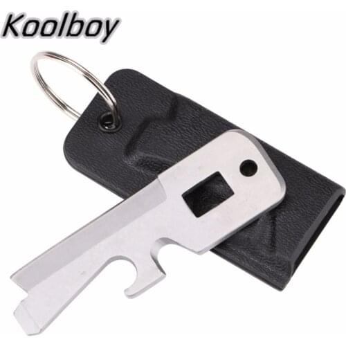 Multi Tools 5 in 1 Multifunction Mini Survival Knives Tool knife Keychain Pocket Umbrella Rope Knife for Outdoor Camping Hunting