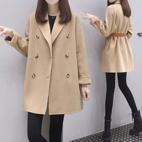 European Woollen Station New Double Face Cashmere Coat