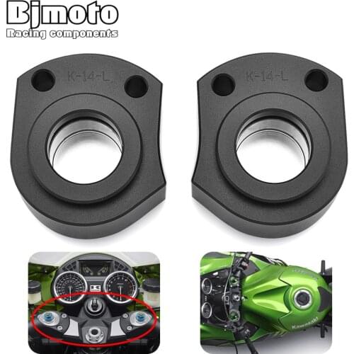 Handlebar Riser For KAWASAKI ZX-14R ZX14R ZZR1400 2006-2018 Motorcycle Accessories Height up Adapters Handle bar