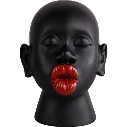Simple and Modern Black Face Decoration Home Living Room TV Cabinet Creative Desktop Accessories