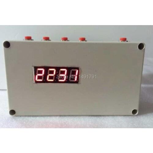 Real life room escape game props inser the right password to open the lock takagism game props