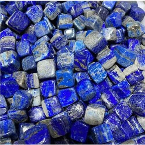 Blue Lapis Lazuli Cube Natural Stones Minerals Crystals Gems Healing Reiki For Home Decoration Gemstones