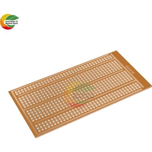 10PCS 5X10 CM 5x10cm Wholesale Universal Solderless PCB Test Breadboard Copper Prototype Paper Tinned Plate Joint holes DIY