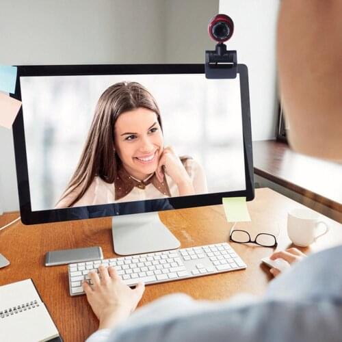 USB2.0 HD Webcam Camera Web Cam With Mic For Computer PC Laptop Digital HD Video Camera Practical Camera