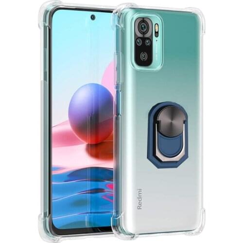 Reinforced Corners TPU Ring Case for Xiaomi Redmi Note 9S Pro Max 9 Power 9T 8 8T Mix 4 9A 9AT 9C NFC POCO C3 F2 X2 K30 SE Lite