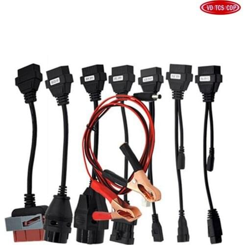 10set/lot 8 pcs per set OBD2 Cables For VD DS150E CDP Pro Cars car Cable for multidaig pro