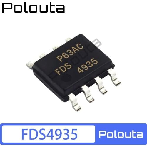 10 Pcs/lot Polouta FDS4935 FDS4935A FDS4935B SOP8 SMD Field Effect Transistor Package Multi-specification Electric Component