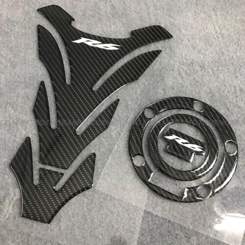 3D Sticker Decal Emblem Protection Tank Pad Cas Cap Fit for YAMAHA YZFR6 R6 YZF