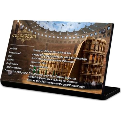 Acrylic Display Stand Brand For 10276