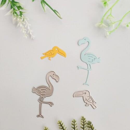 Kingfisher fishing Bird Accessories cutting Die New knife Die Metal cutting Mould 3D Art Paper DIY Decoration