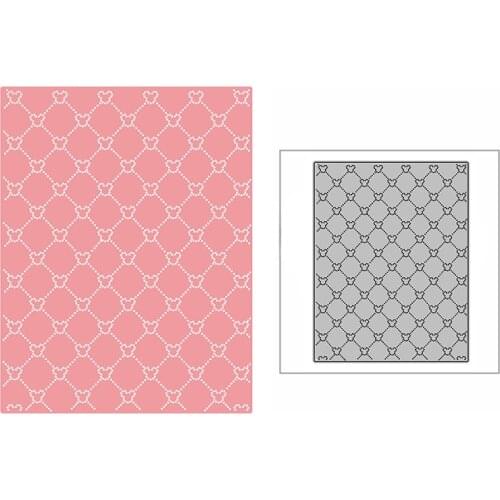 New Mouse Head Diamond Panel 2021 Metal Cutting Dies for DIY Scrapbooking and Card Making Decorative Embossing Craft No Stamps