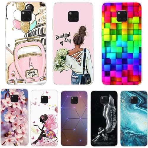 For Huawei Mate pro Case Soft Back Cover TPU Silicone Case For Huawei Mate 20 20 Pro SNE-LX1 Phone Cases