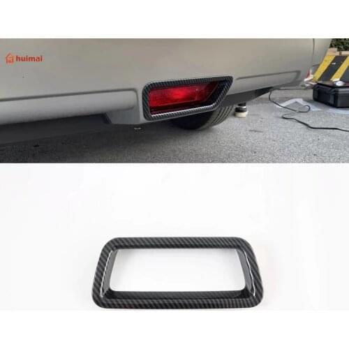 For Nissan Rogue X-Trail T33 2021 2022 2023 Car Carbon Fiber Rear Brake Stop Light Lamp Cover Trim Bottom Stoplight Hood Sticker