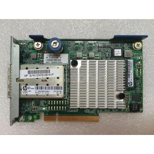 HP FLEXFABRIC 10GB 2-PORT 554FLR SFP+ ADAPTER CARD 634026-001 629140-001