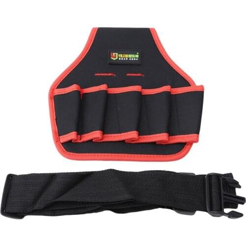 Impact Drill Bit Pocket Electric Wrench Holster Heavy Duty Belt Worn Right Handed Holder Fits Most T Handle Drills