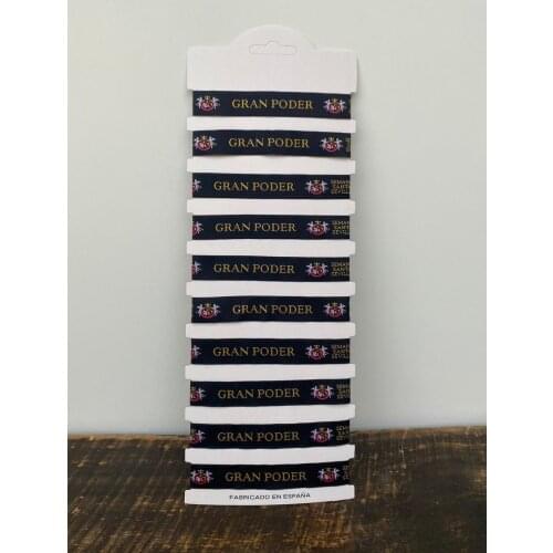 Pack of 10 bracelets cofrades great power, cofradía Semana Santa bracelets