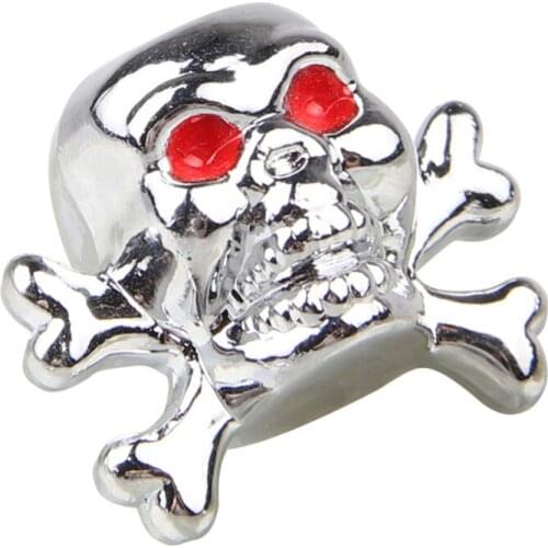 Bone Valve Cover Skull Universal Valve Caps MTB Bike Fashion Display Valve Cores Valve Covers Bicycle Decoration Tyre Valve Cap