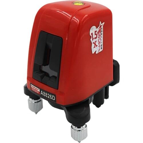 ACUANGLE A8826D Cross Red Laser Level 360 Degree Self-leveling 1V1H 2Lines 1 Point Horizontal And Vertical Nivel Laser