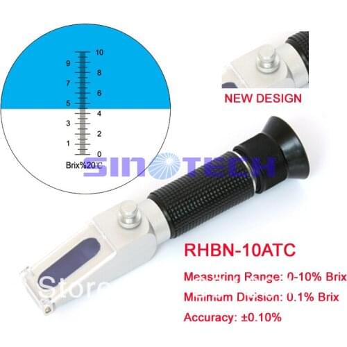 Hand-held Brix Refractometer cutting liquid refractometers (NTR) RHBN-10ATC