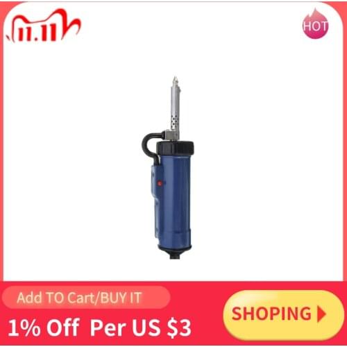 Eu Plug,30W 220V 50Hz Electric Vacuum Solder Sucker Electric Desoldering Pump Iron