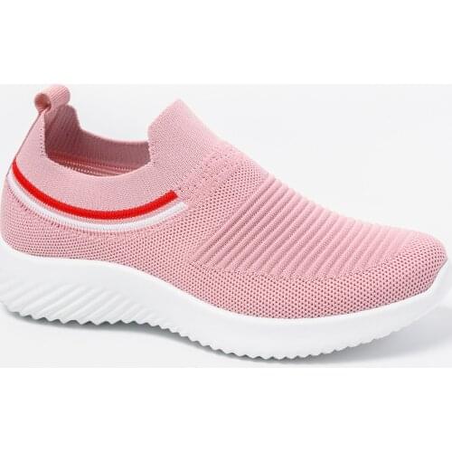 Sooneeya Summer Women Sneakers Breathable Mesh Vulcanized Shoes Sock Shoes Casual Slip On Loafers Walking Shoes Tenis Feminino