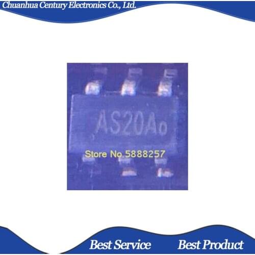 50 Pcs/Lot TCS4205_F AS20A SOT23-6 New and Original In Stock