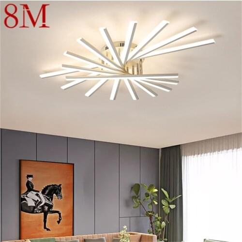 8M Nordic Ceiling Lights Contemporary Creative Lamps LED Home Fixtures For Living Dinning Room