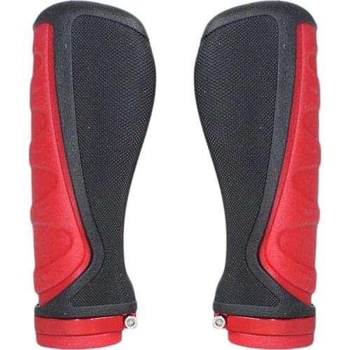 80%HOT 1 Pair Ergonomic Cozy Ultralight Rubber Anti-slip Bike Bicycle Handlebar Grip