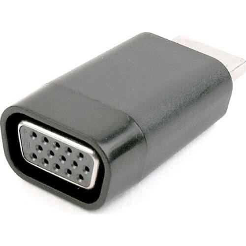 HDMI to VGA Adapter GEMBIRD A-HDMI-VGA-001 1080 px 60 Hz Black